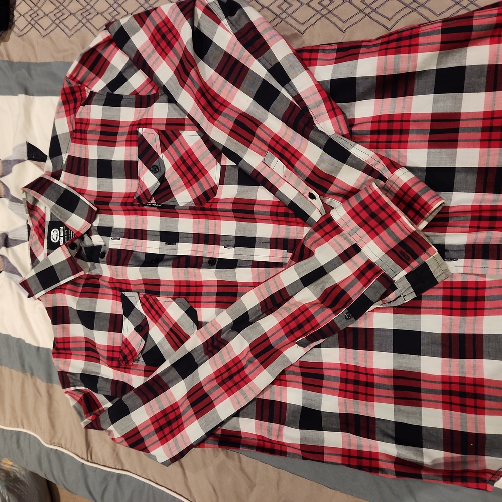 Gently Worn Ecko Button-Down Long Sleeve Shirt - image 1